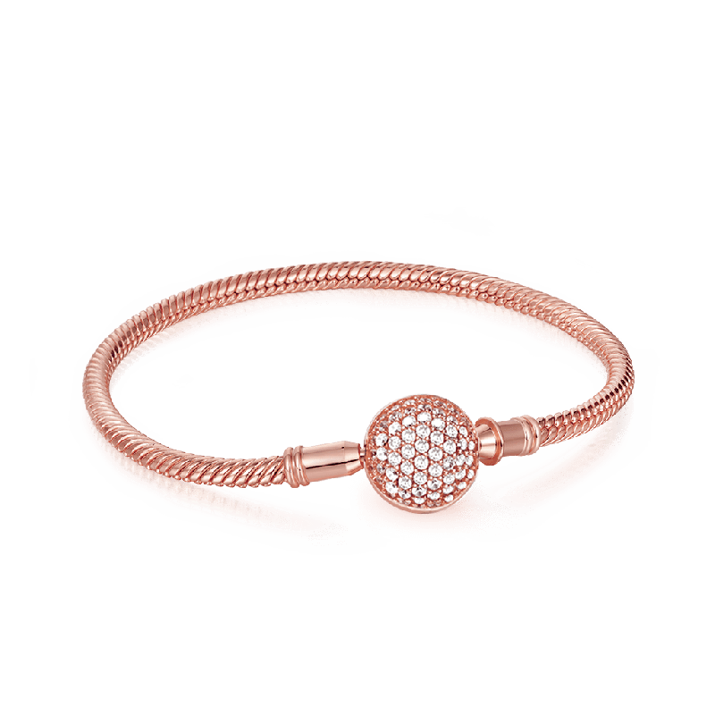 18K Rose Golden Bracelet