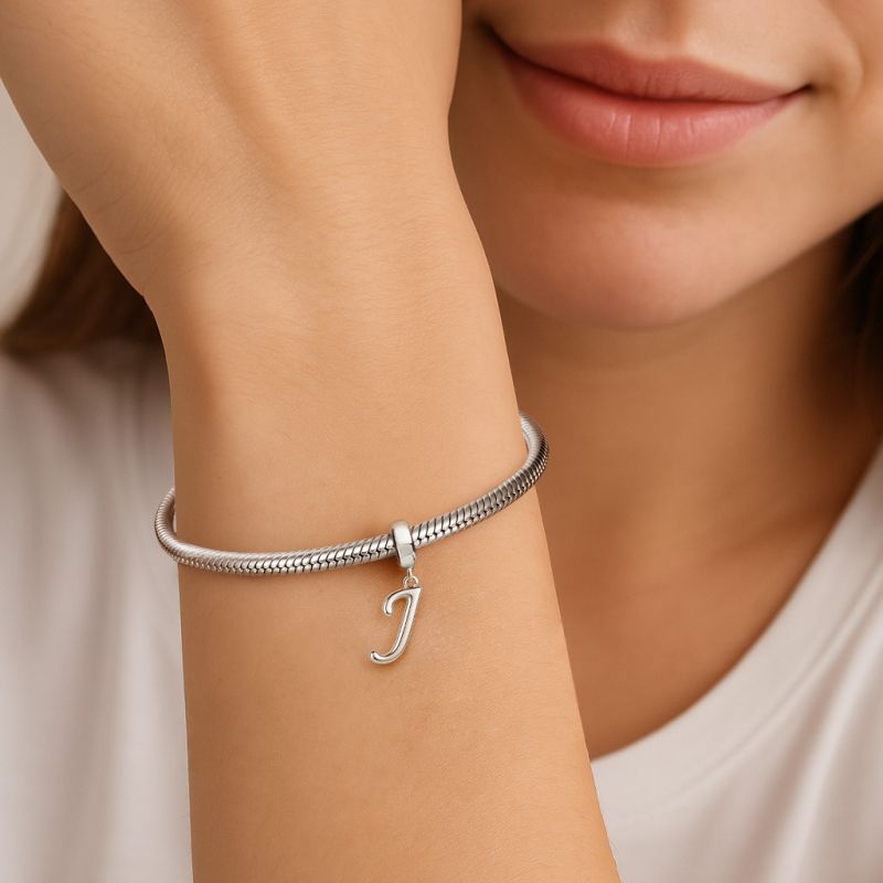 Letter J Pendant