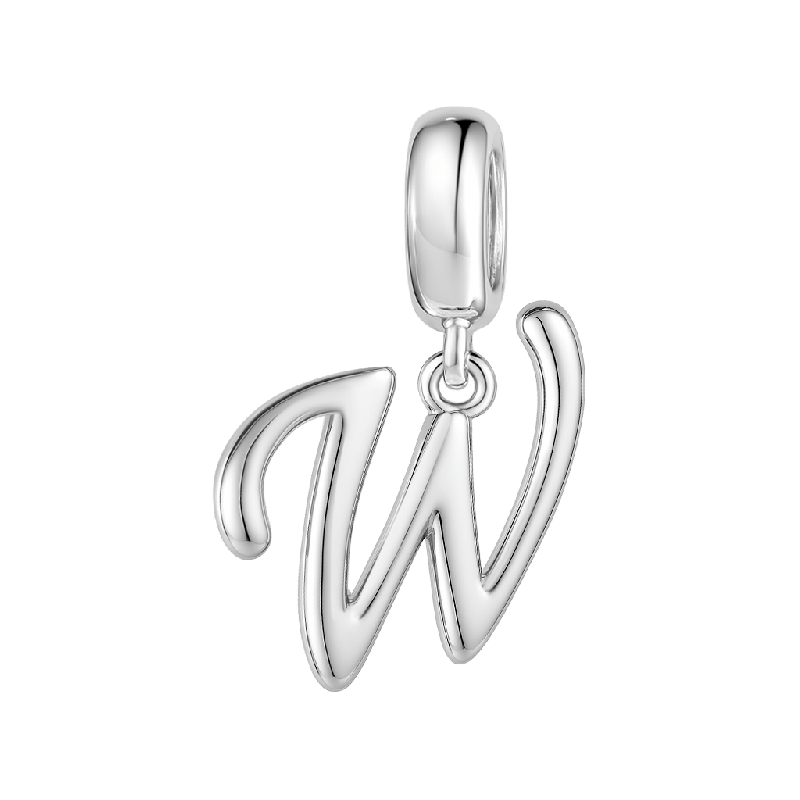 Letter W Pendant